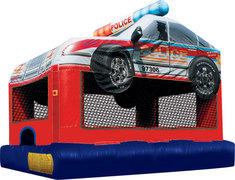 police car moonwalk police car moonwalk